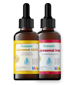 Nuvamin Liposomal Iron & Liposomal Vitamin D3 Bundle