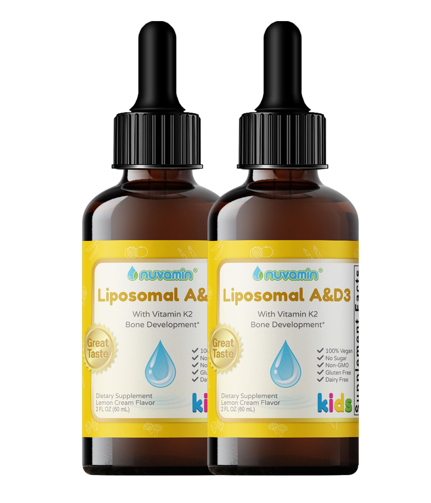 Nuvamin Liposomal D3 Bundle (2 Bottles)