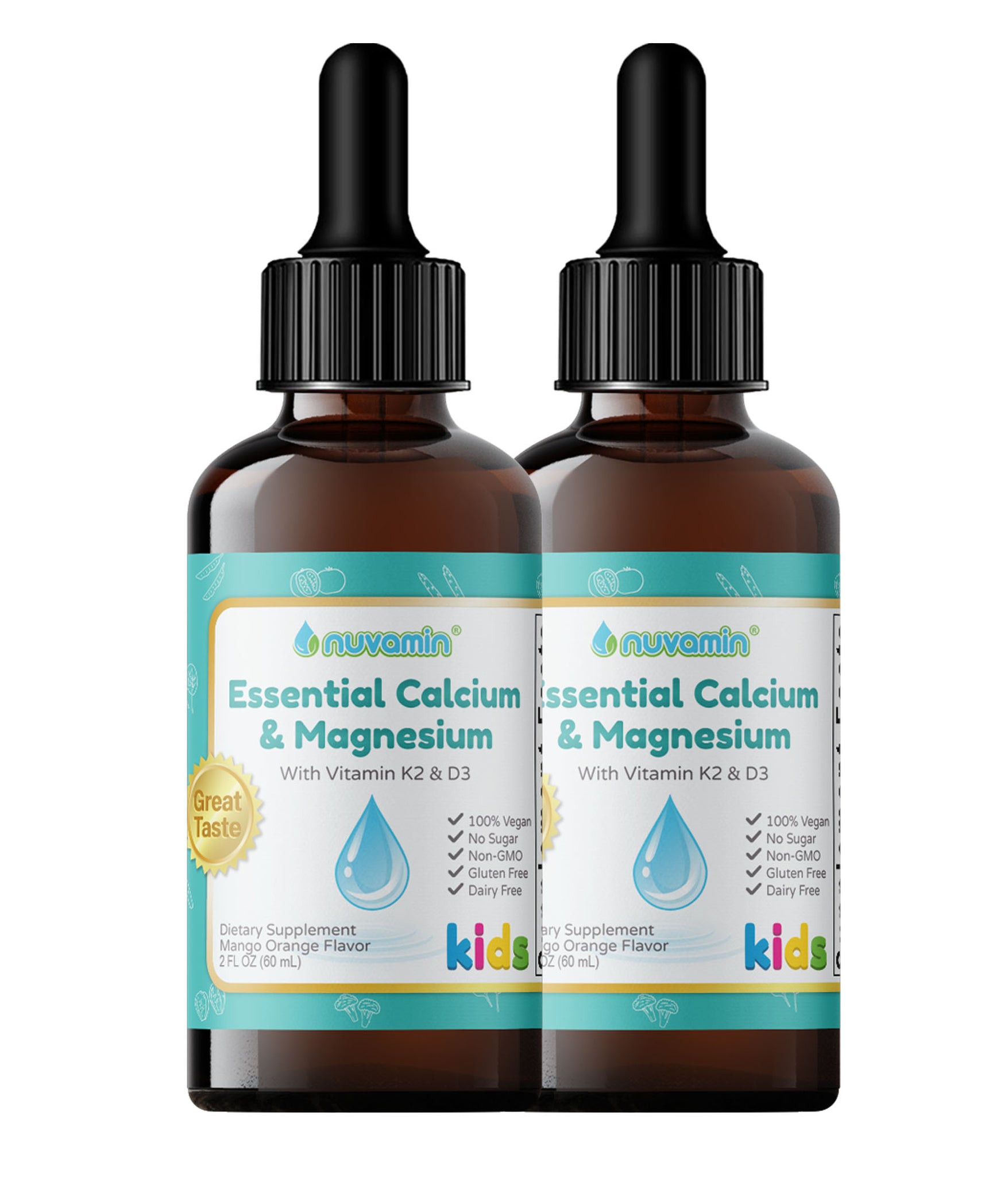 Nuvamin Essential Calcium & Magnesium Bundle (2 Bottles)