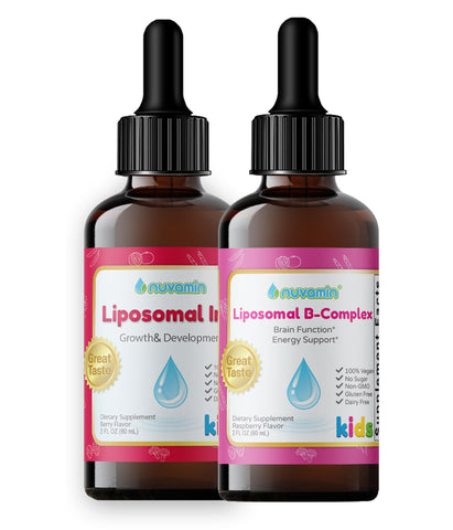 Nuvamin Liposomal Iron & Liposomal B-Complex Bundle